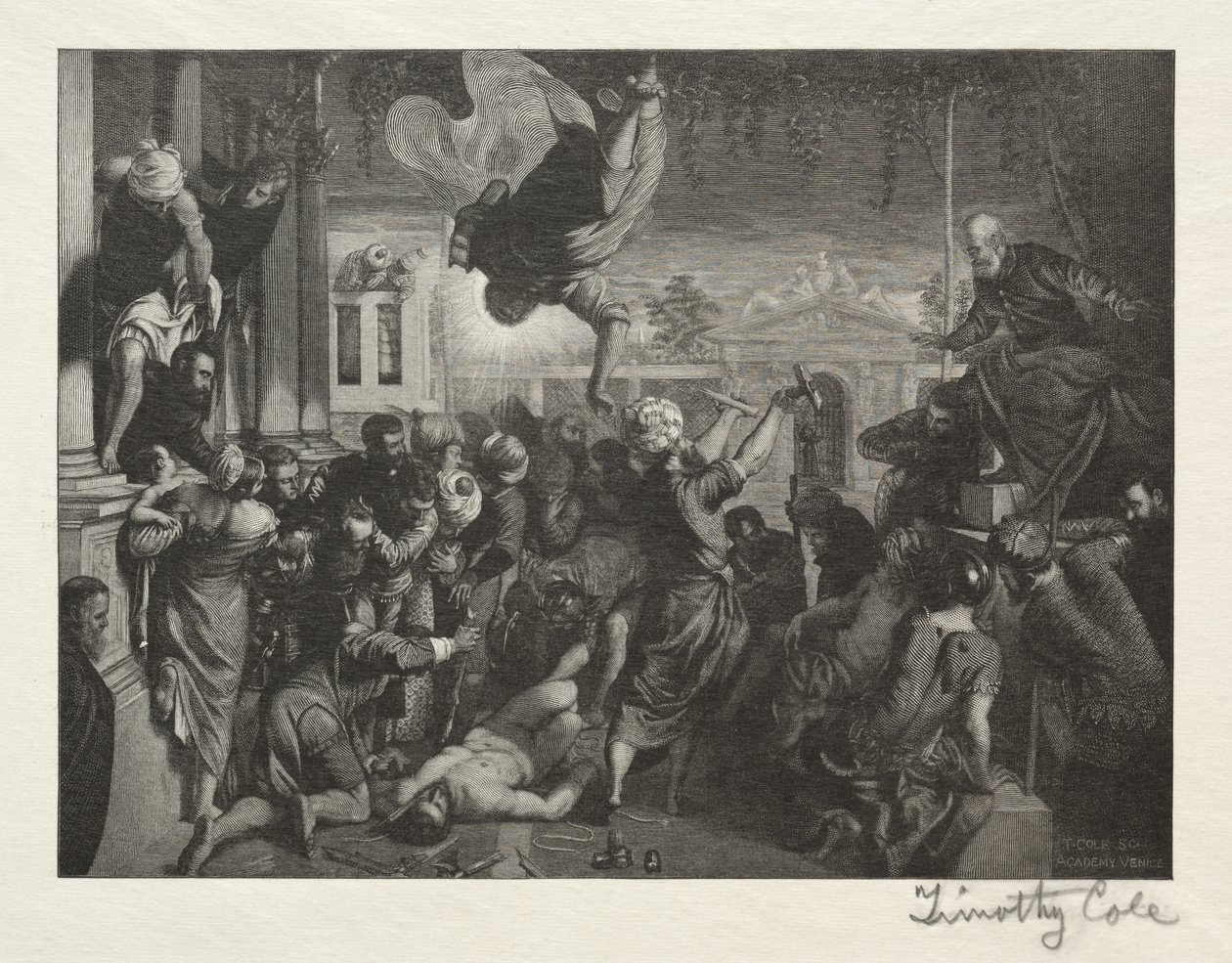 Gamle italienske mestere: Miracle of St. Mark, 1888-1892. av Timothy Cole