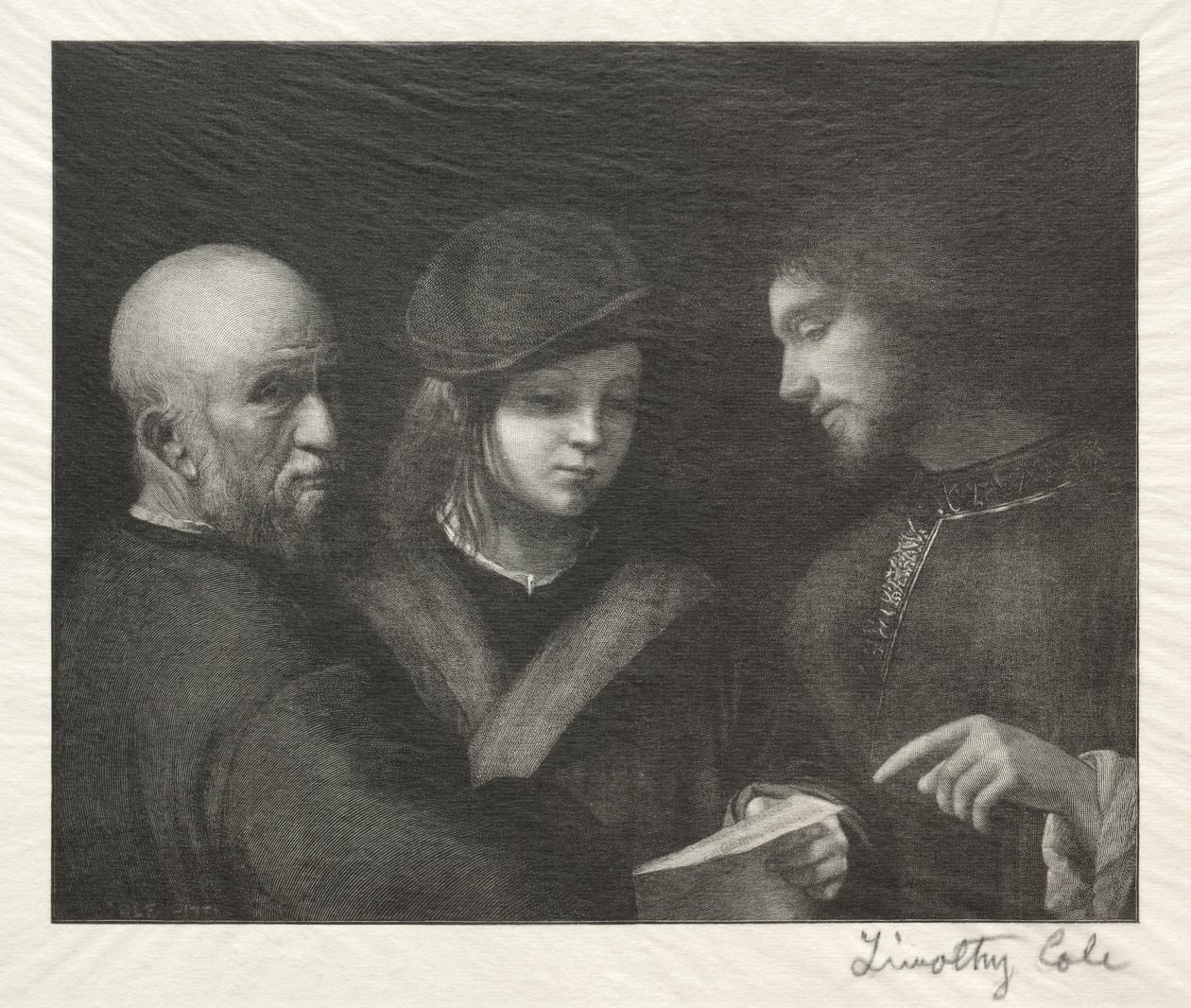 Gamle italienske mestere: De tre aldre, 1888-1892. av Timothy Cole