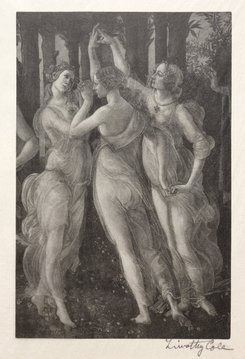 Gamle italienske mestere: The Three Graces, 1888-1892. av Timothy Cole