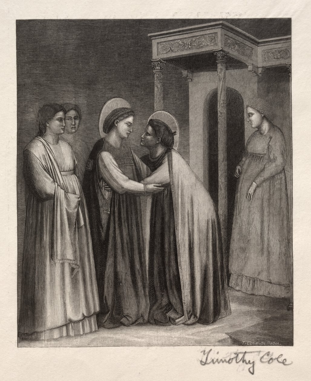 Gamle italienske mestere: Besøket, 1888-1892. av Timothy Cole