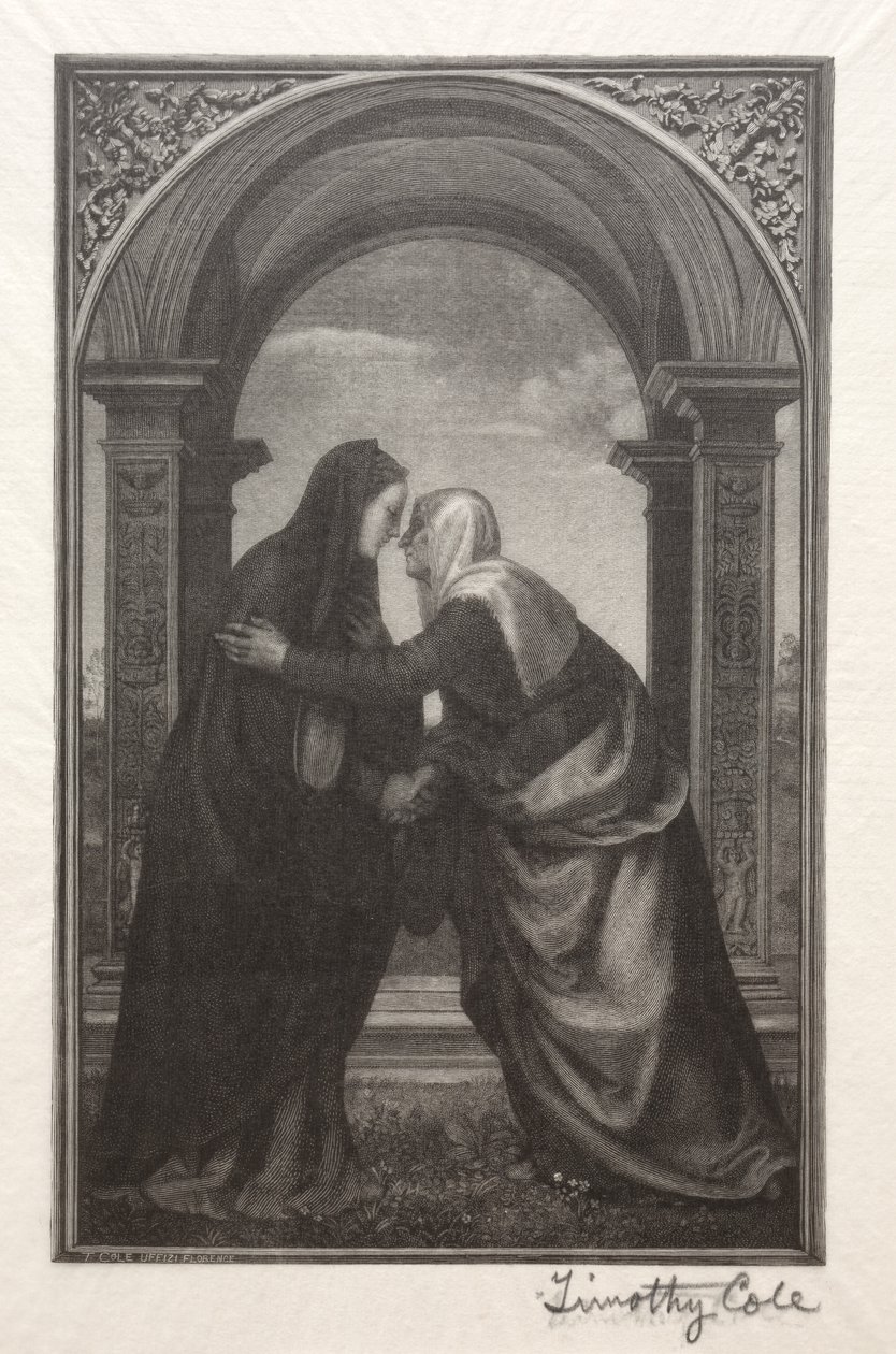 Gamle italienske mestere: Besøket, 1888-1892. av Timothy Cole