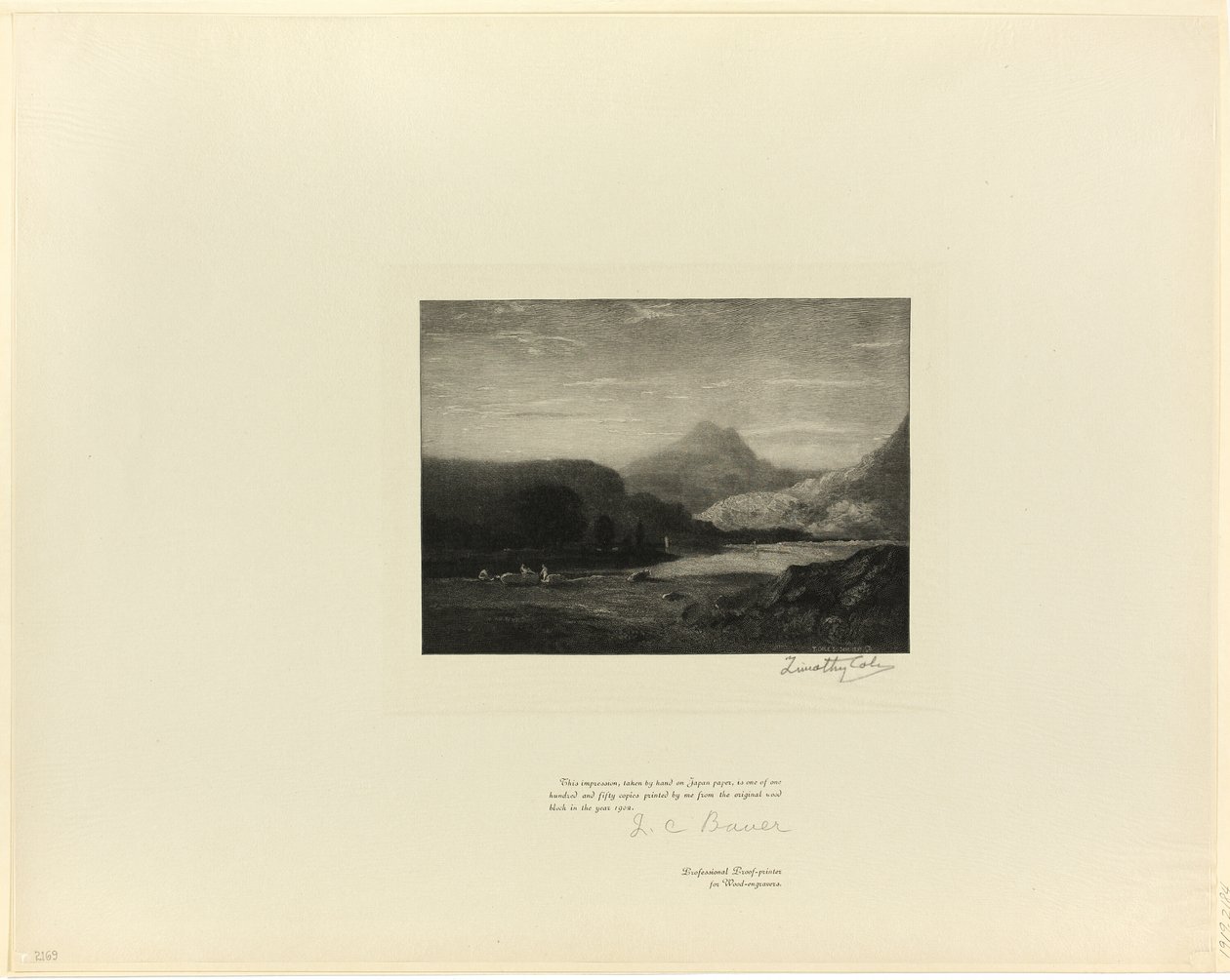On the River Wye, fra Old English Masters av Timothy Cole