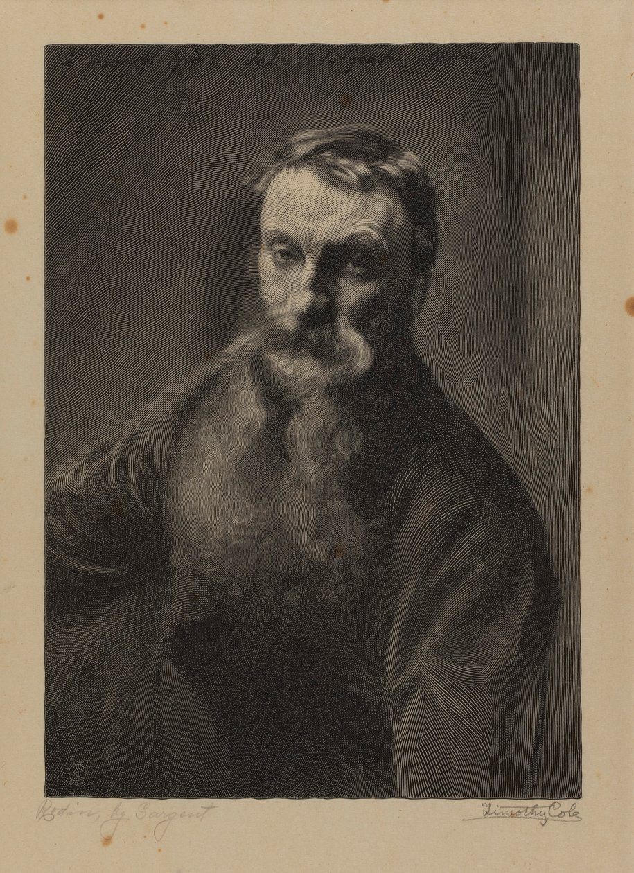 Portrett av Rodin av Timothy Cole