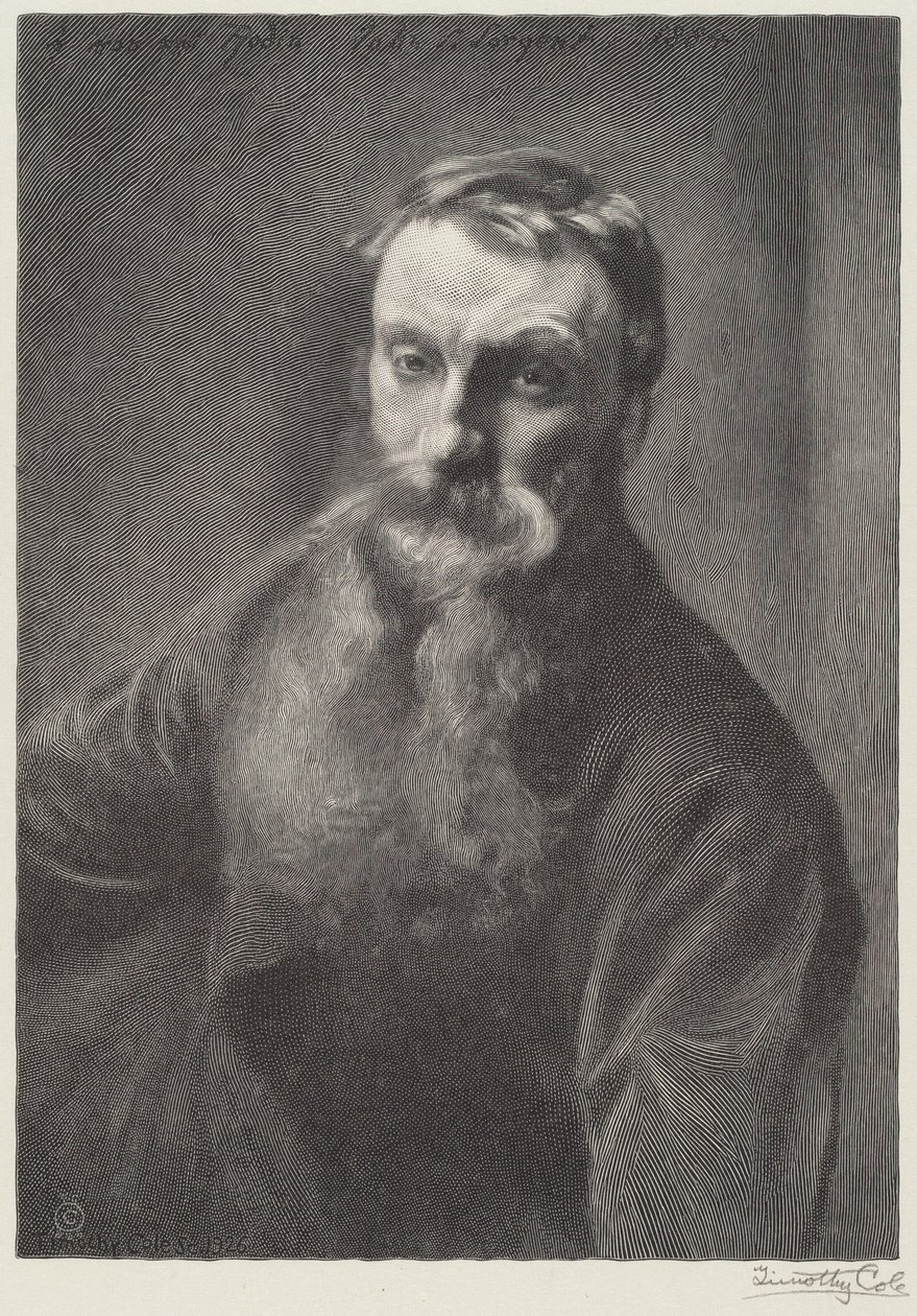 Rodin av Timothy Cole after John Singer Sargent