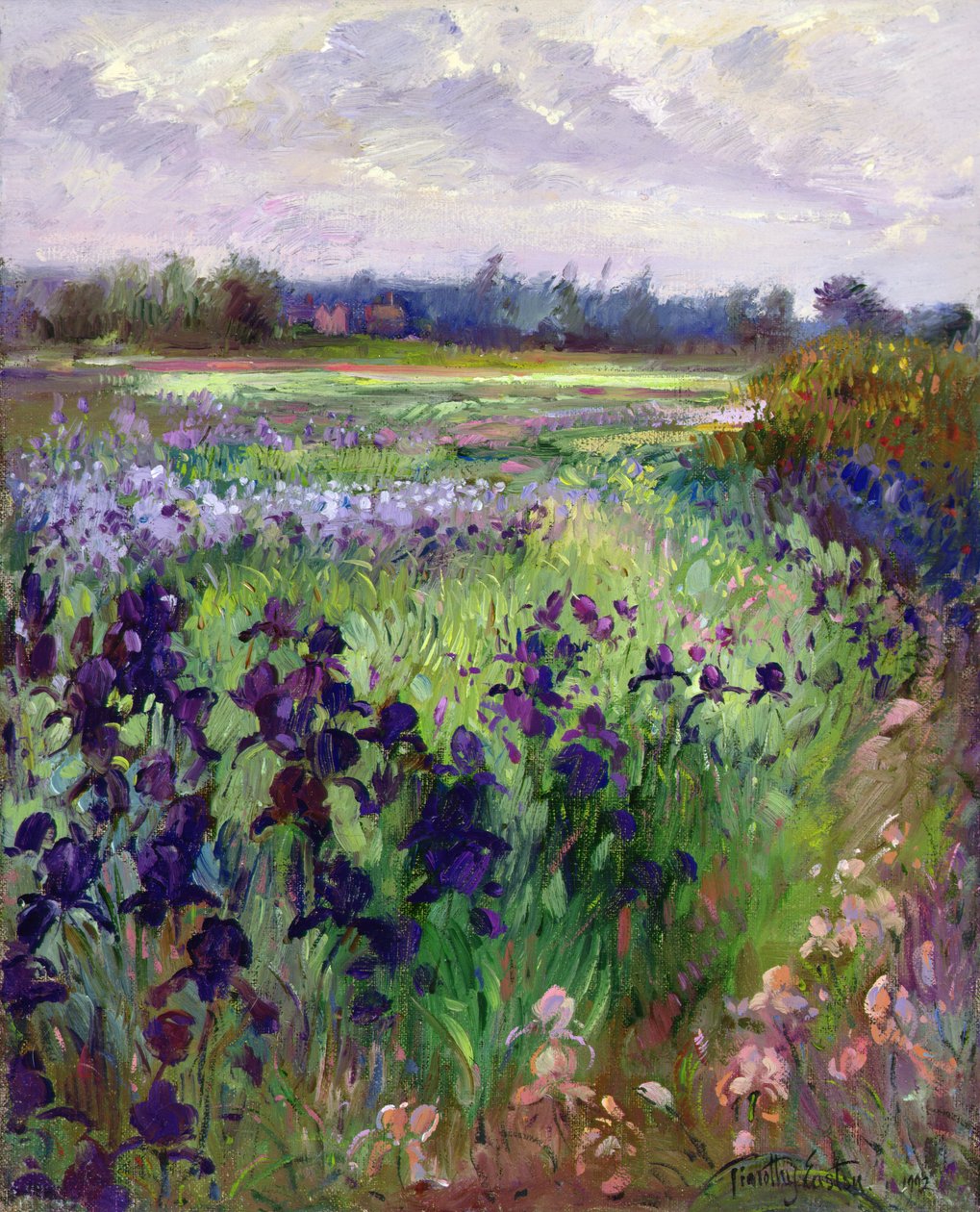 Over Great Green, Burgate av Timothy Easton