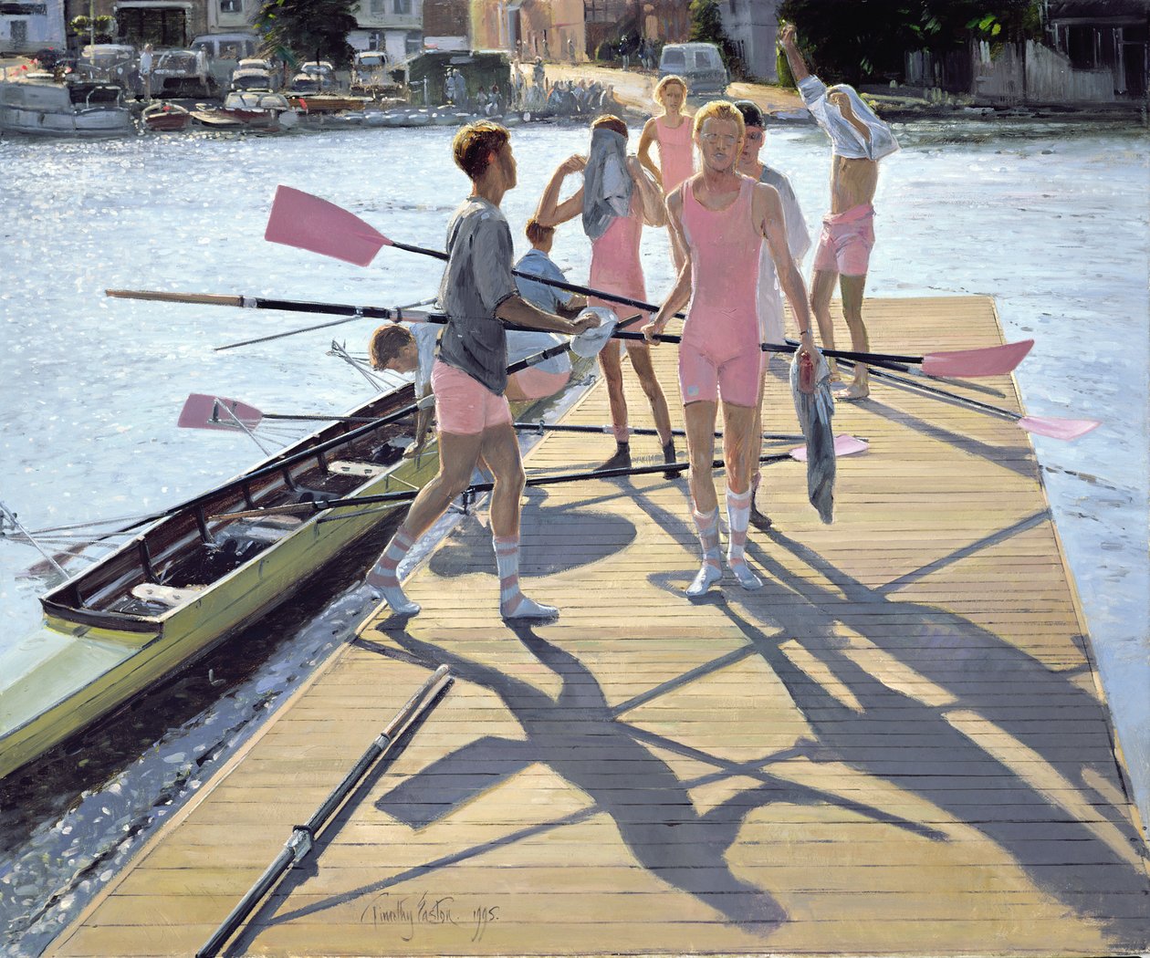 Blades and Shadows, Henley, 1995 av Timothy Easton