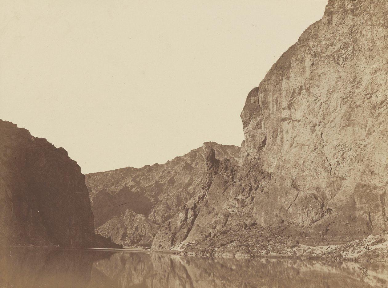 Black Canyon, Colorado River, utsikt nedstrøms fra Big Horn Camp, nr. 4 av Timothy H. O