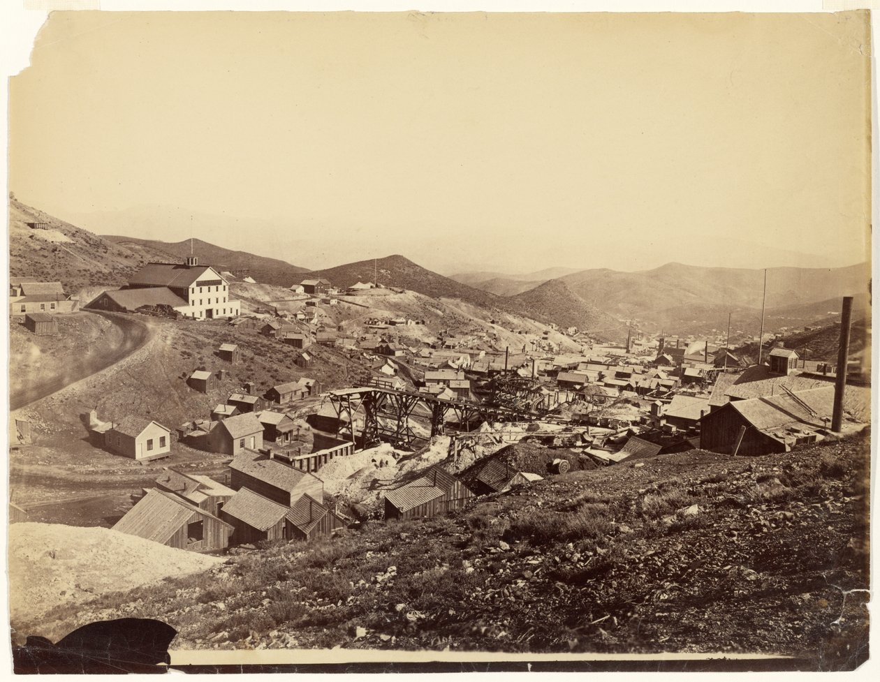 [Gold Hill, West Silver City, Nevada, Silver Peak-fjellkjeden] av Timothy H. O