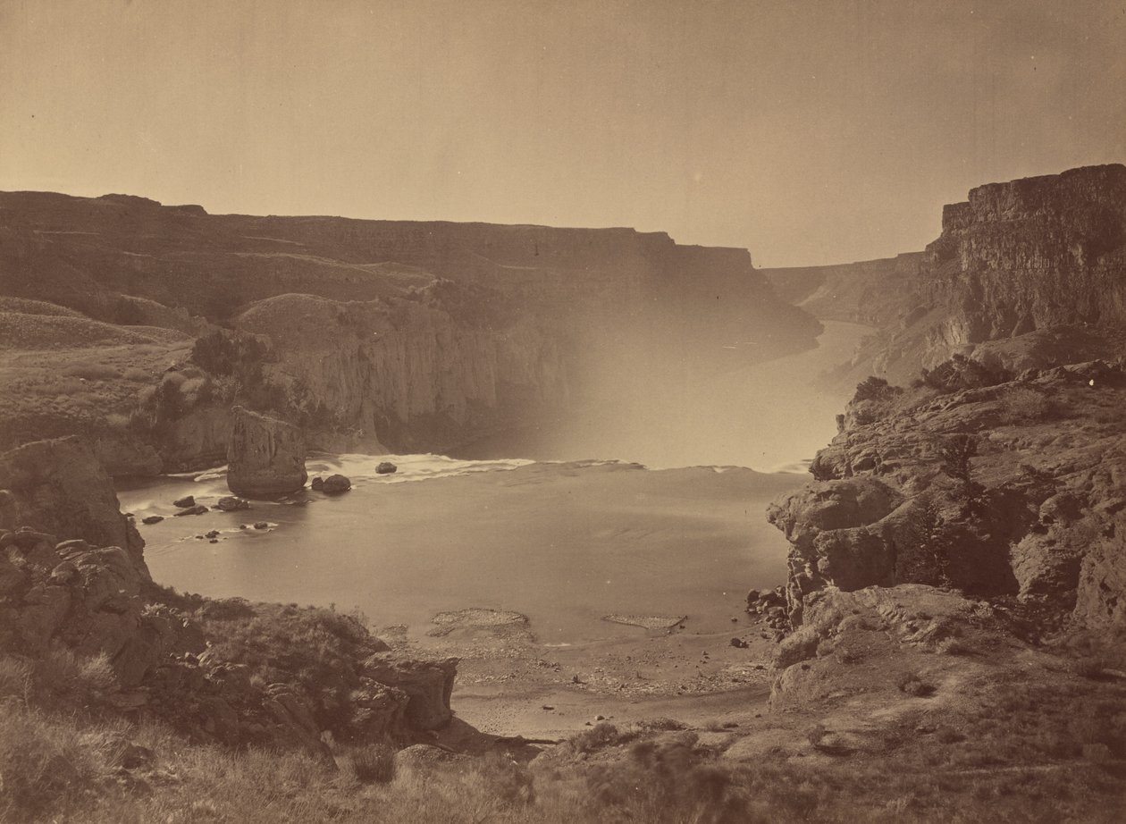Shoshone-fallene, Snake River, Idaho av Timothy H. O