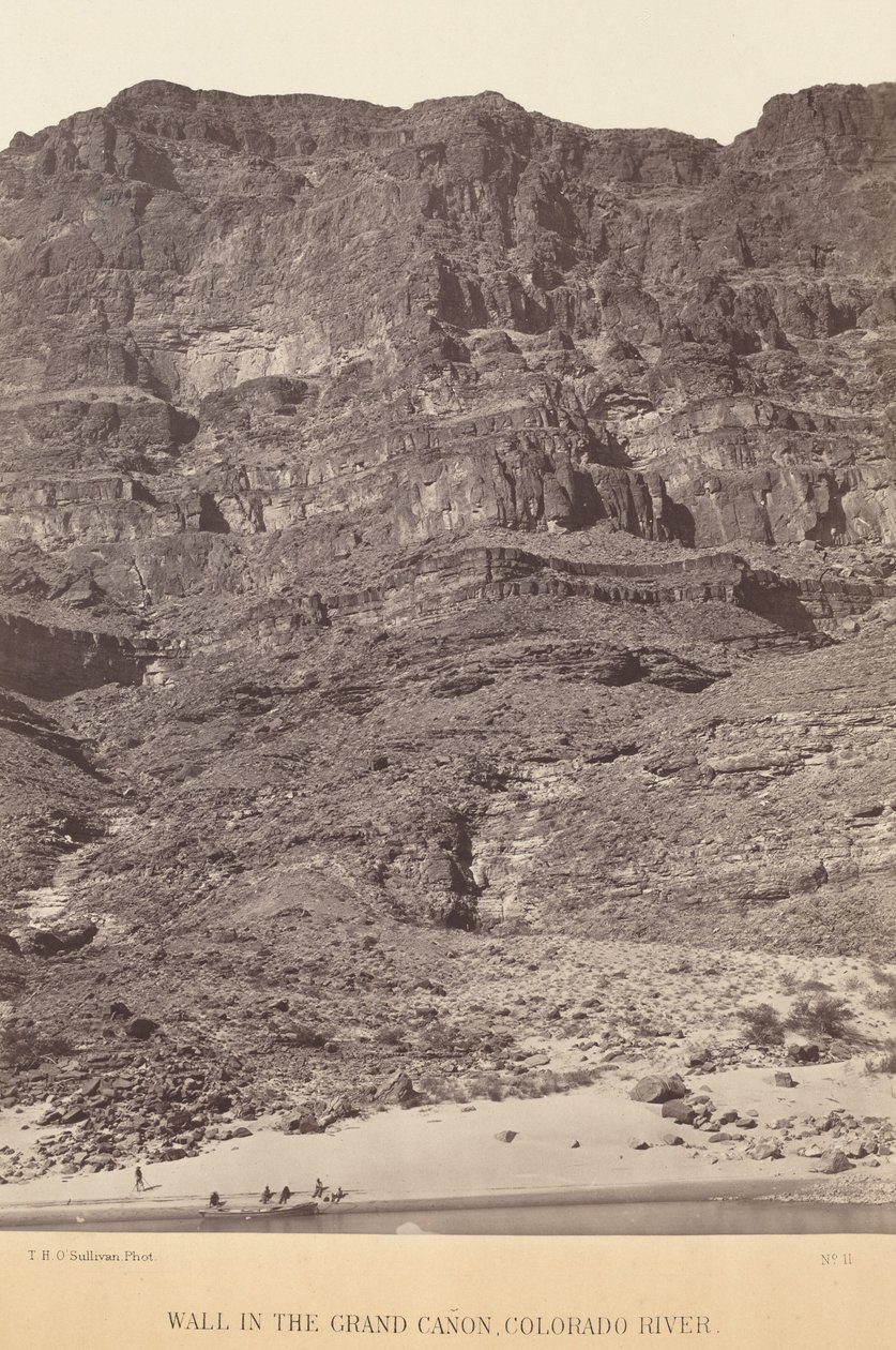 Vegg i Grand Canyon, Colorado River av Timothy H. O