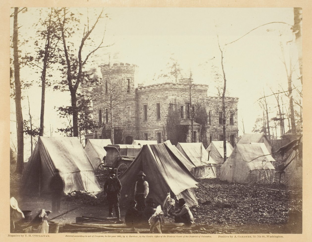 Castle Murray nær Auburn, Virginia av Timothy O