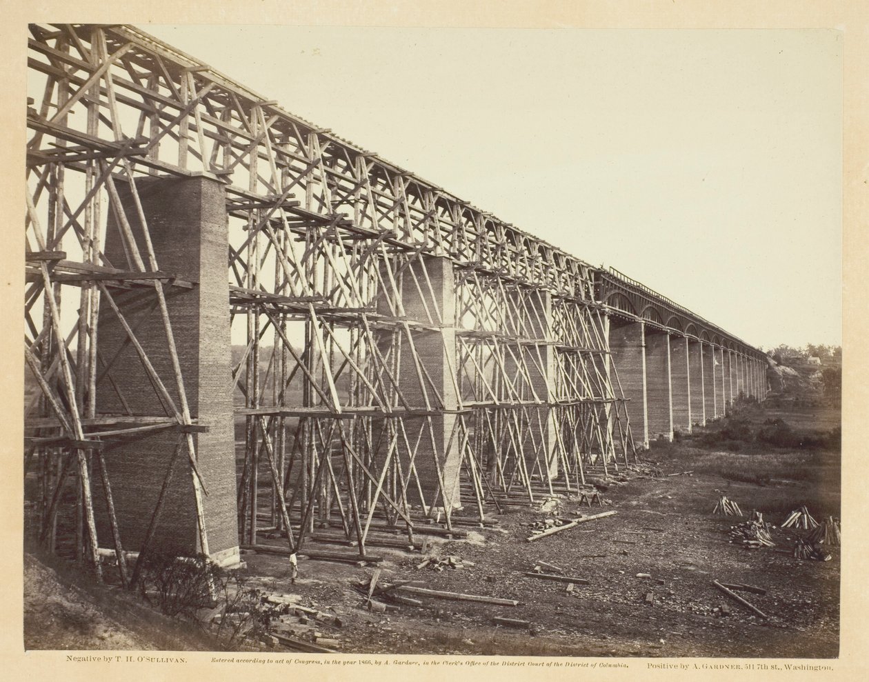 High Bridge over Appomattox, nær Farmville av Timothy O