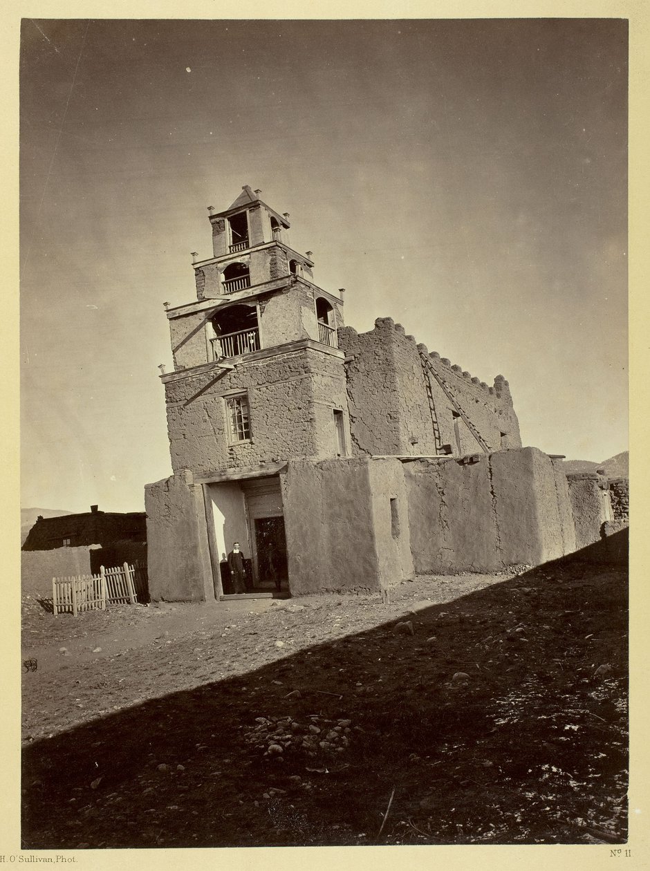 San Miguel-kirken, den eldste i Santa Fe, New Mexico av Timothy O