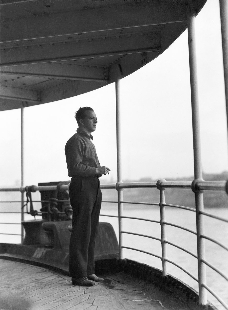 Vittorio Vidali under en tur nær Moskva, Sovjetunionen, 1930 av Tina Modotti