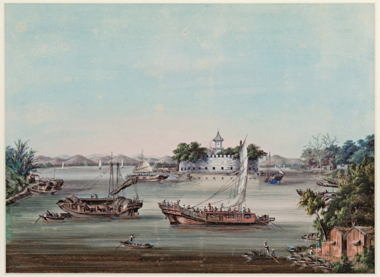 DA Huang kalte fortet, Pearl River av Tingqua
