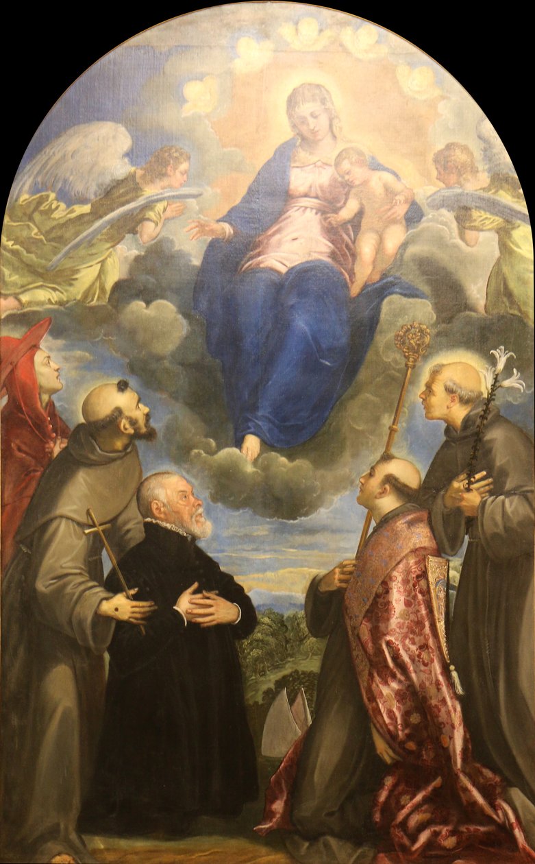 Jomfru i herlighet av Tintoretto
