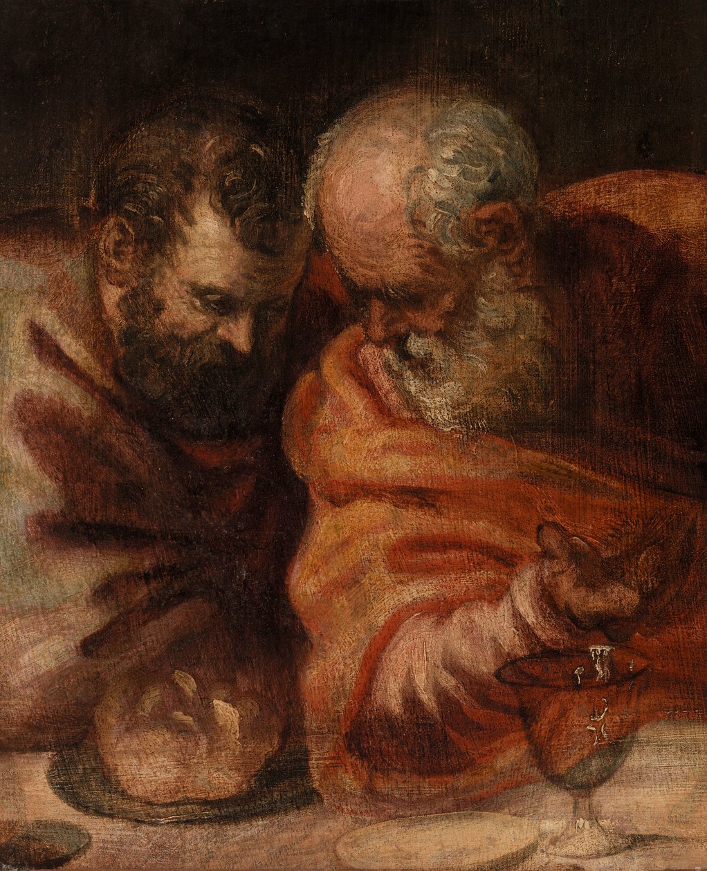To apostler av Tintoretto (Jacopo Robusti)