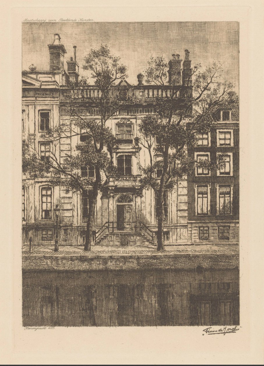 Society for Visual Arts, Heerengracht 495 (originaltittel på objekt) av Tinus de Jongh