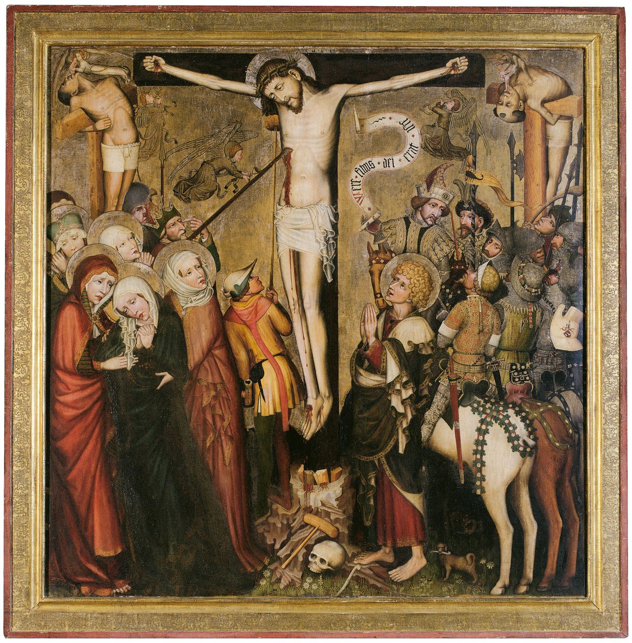 Korsfestelse av Kristus ("Wilten Crucifixion") av Tiroler Maler