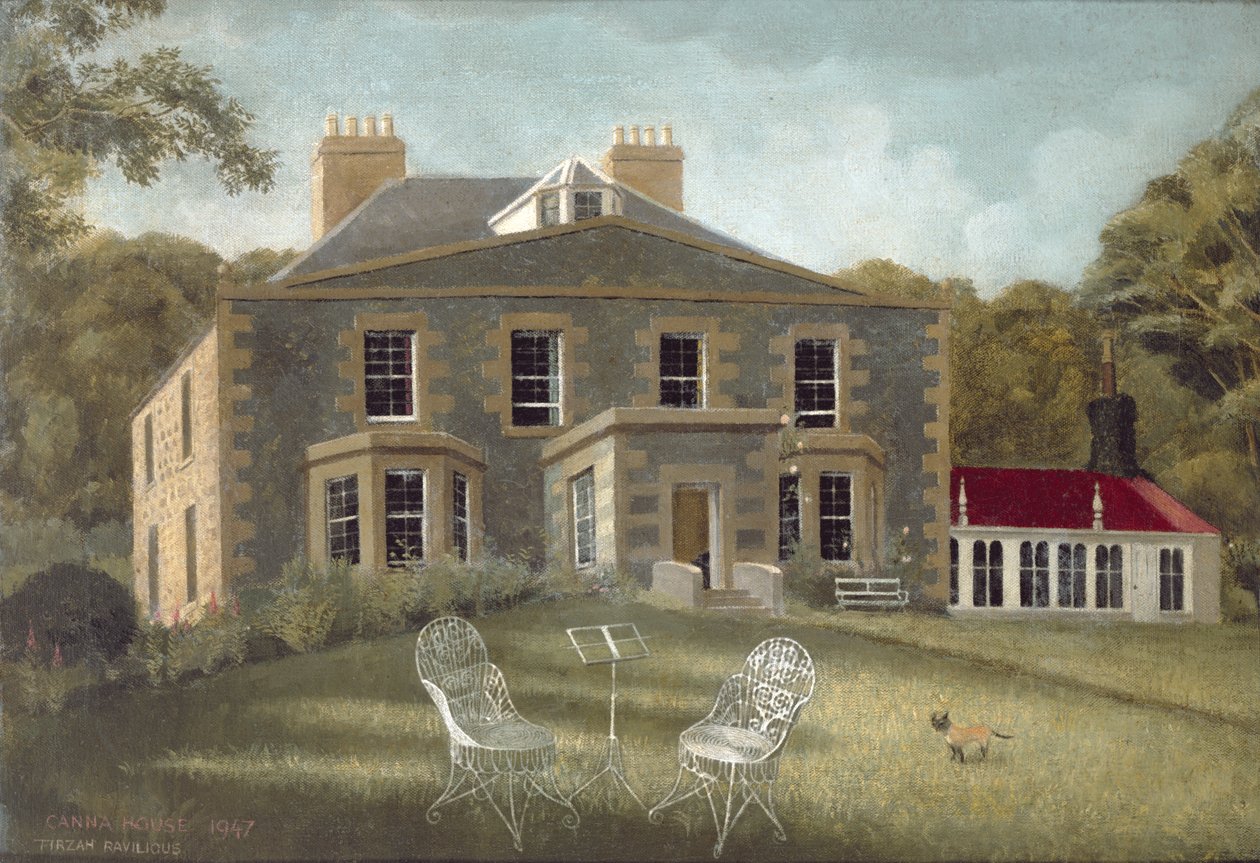 Canna House, Canna, Hebridene av Tirzah Ravilious