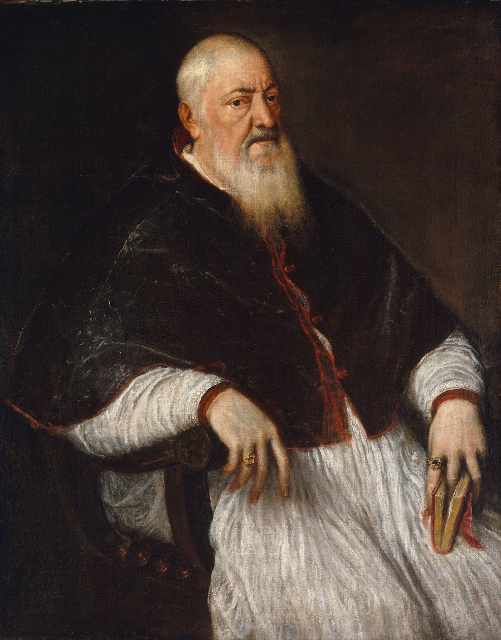 Filippo Archinto, erkebiskop av Milano, ca. 1555 av Tiziano Vecelli
