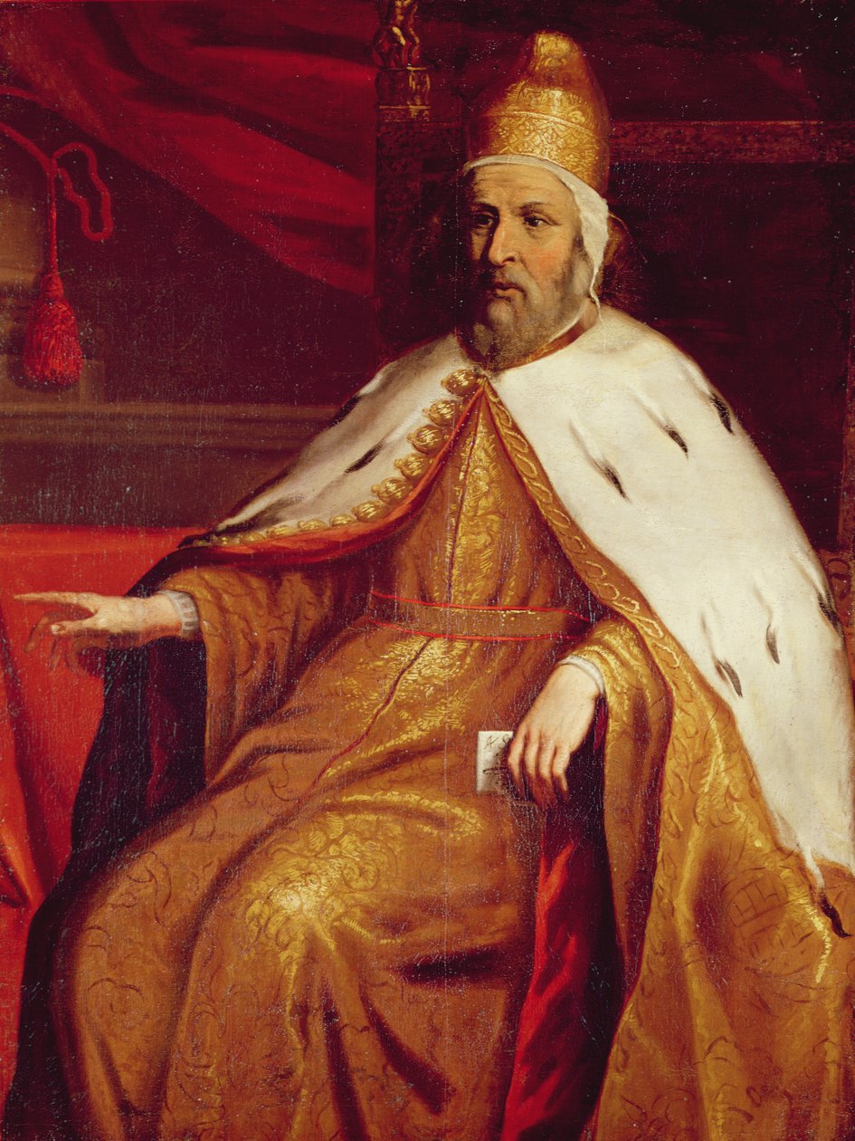 Portrett av Mark-Anthony Trevisan, dogen av Venezia eller Genova av Tiziano Vecelli