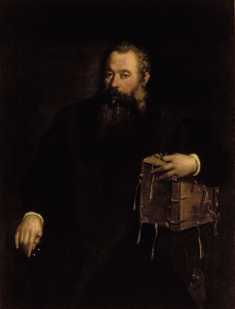 Portrett av legen Andreas Vesalius av Tiziano Vecelli