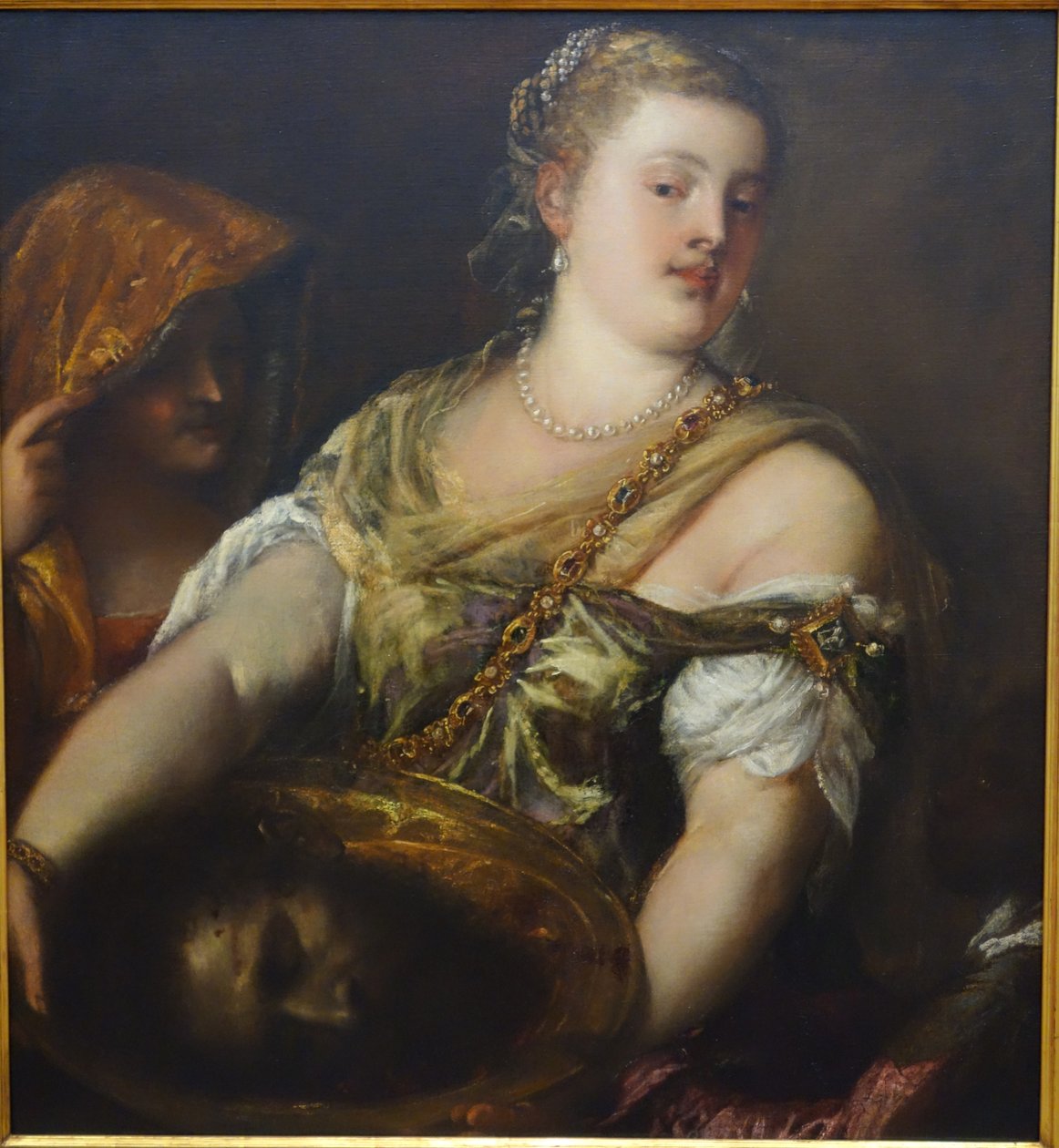 Salome med hodet til døperen Johannes av Tiziano Vecelli