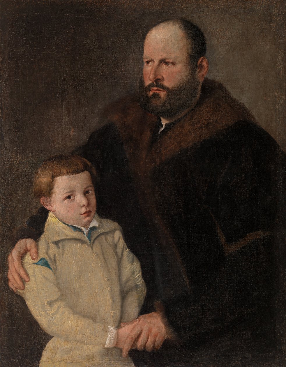 Mann og gutt av Tiziano Vecelli