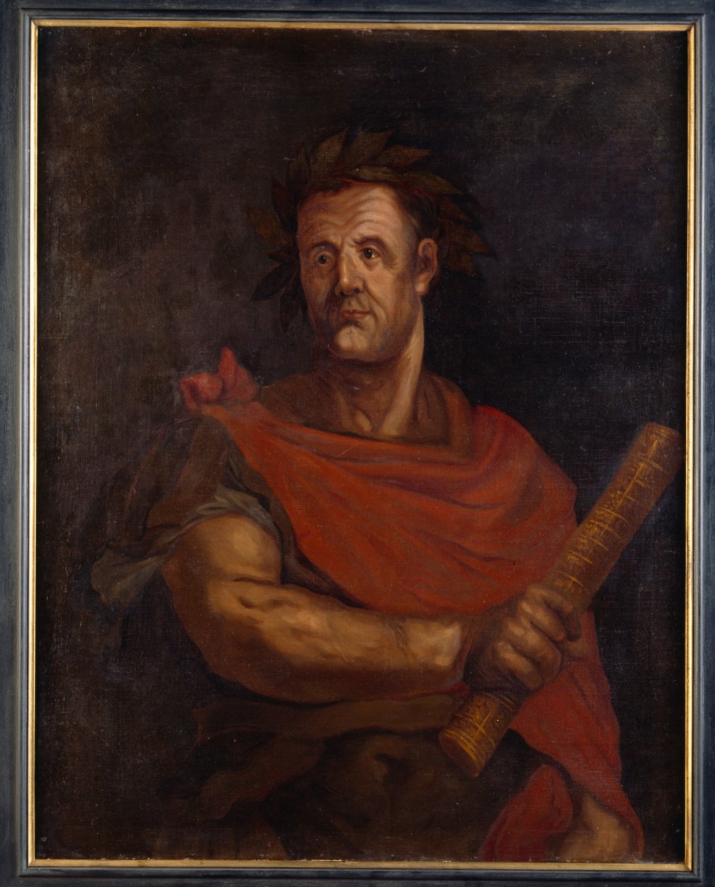 Julius Caesar (olje på lerret) av Titian (c.1488 1576) (after)