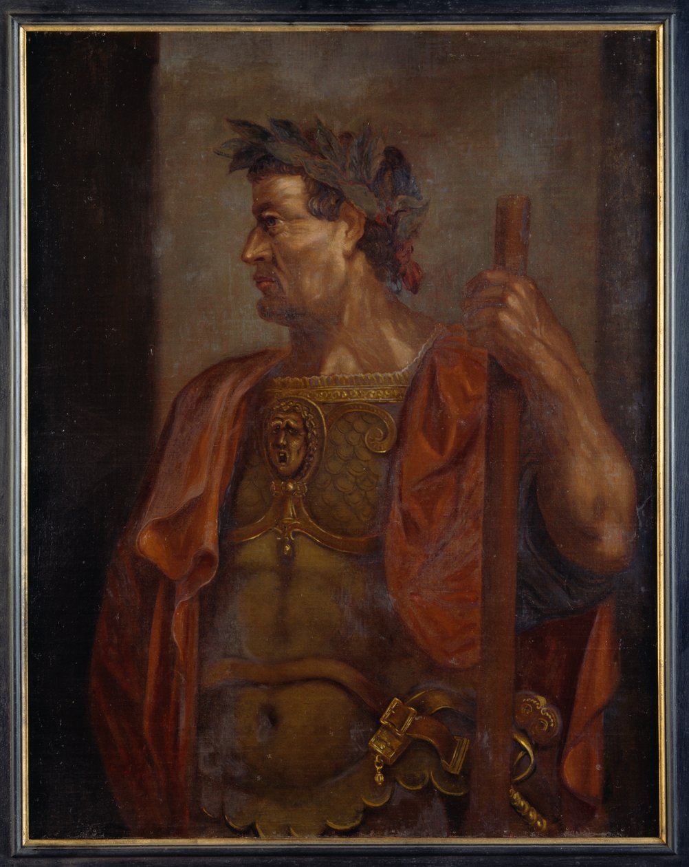 Sergius Galba (olje på lerret) av Titian (c.1488 1576) (after)