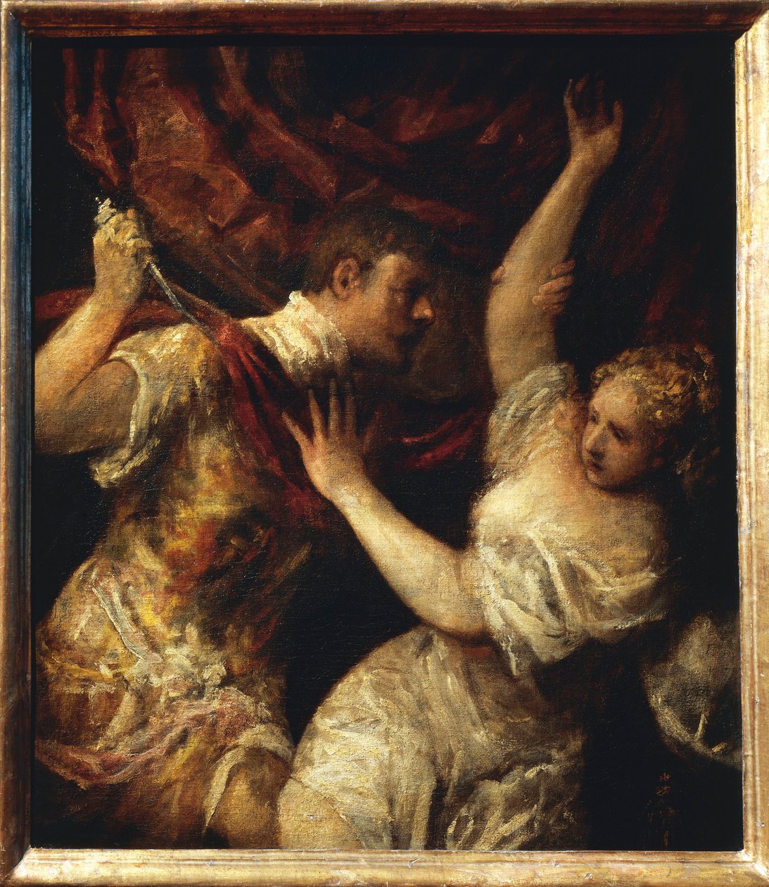 Østerrike, Wien, Tarquinius og Lucretia av Titian (c.1488 1576)