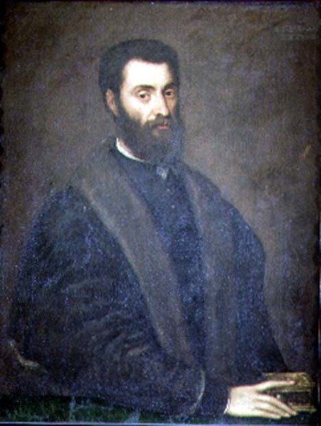 Portrett av Sperone Speroni av Titian (c.1488 1576)