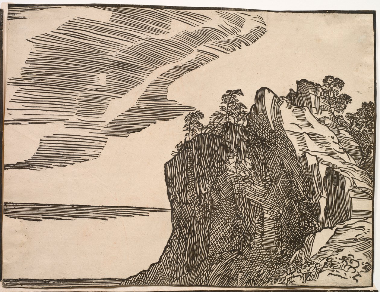 Nedsenkningen av Faraos hær i Rødehavet av Titian (c.1488 1576)