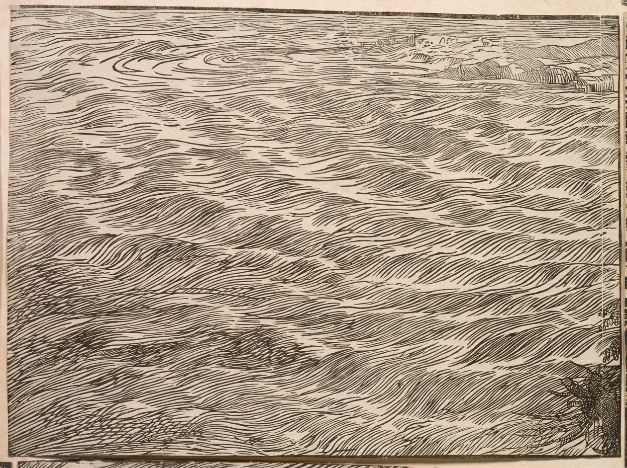 Nedsenkningen av Faraos hær i Rødehavet av Titian (c.1488 1576)
