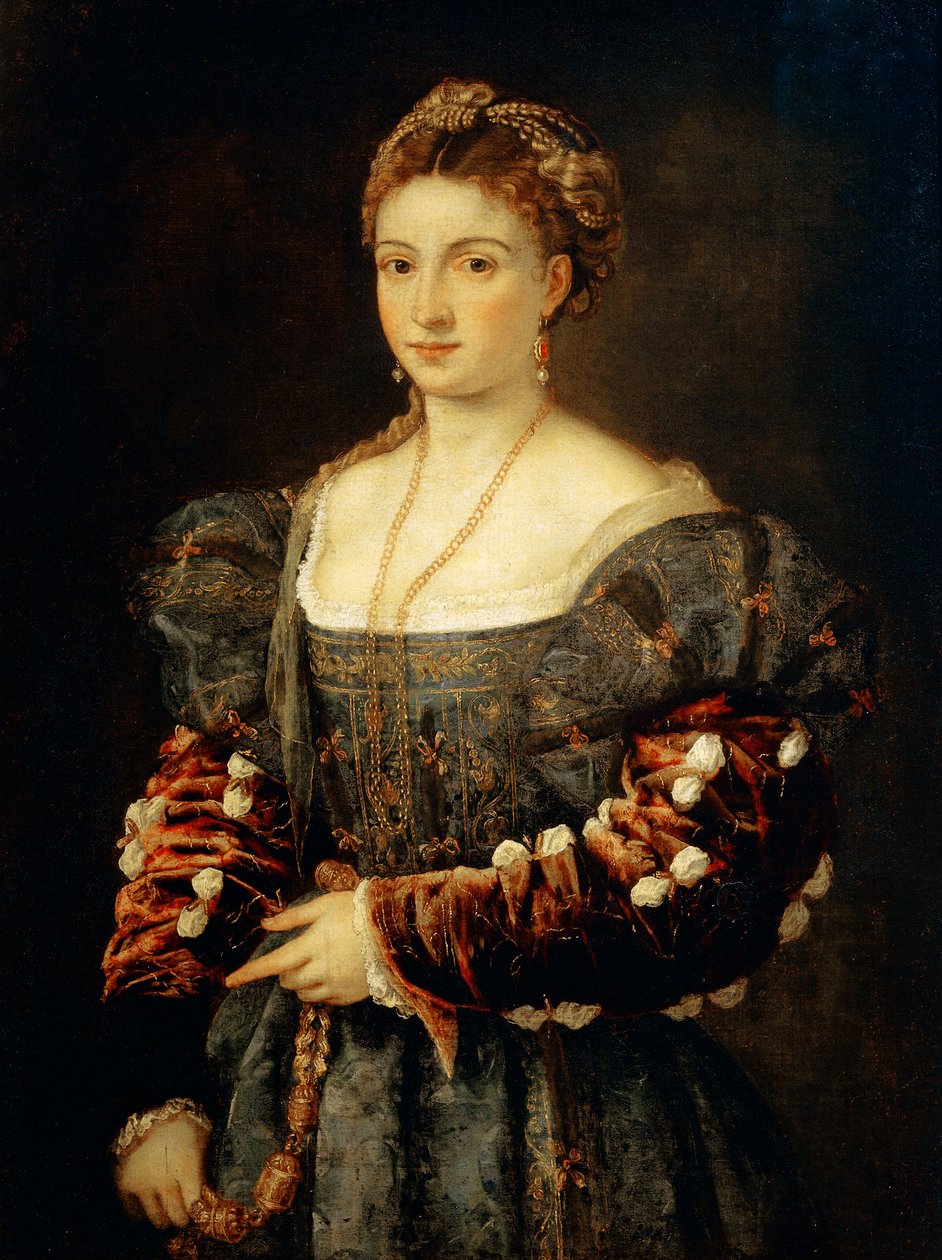 Det vakre (maleri av Titian (c.1488 1576)