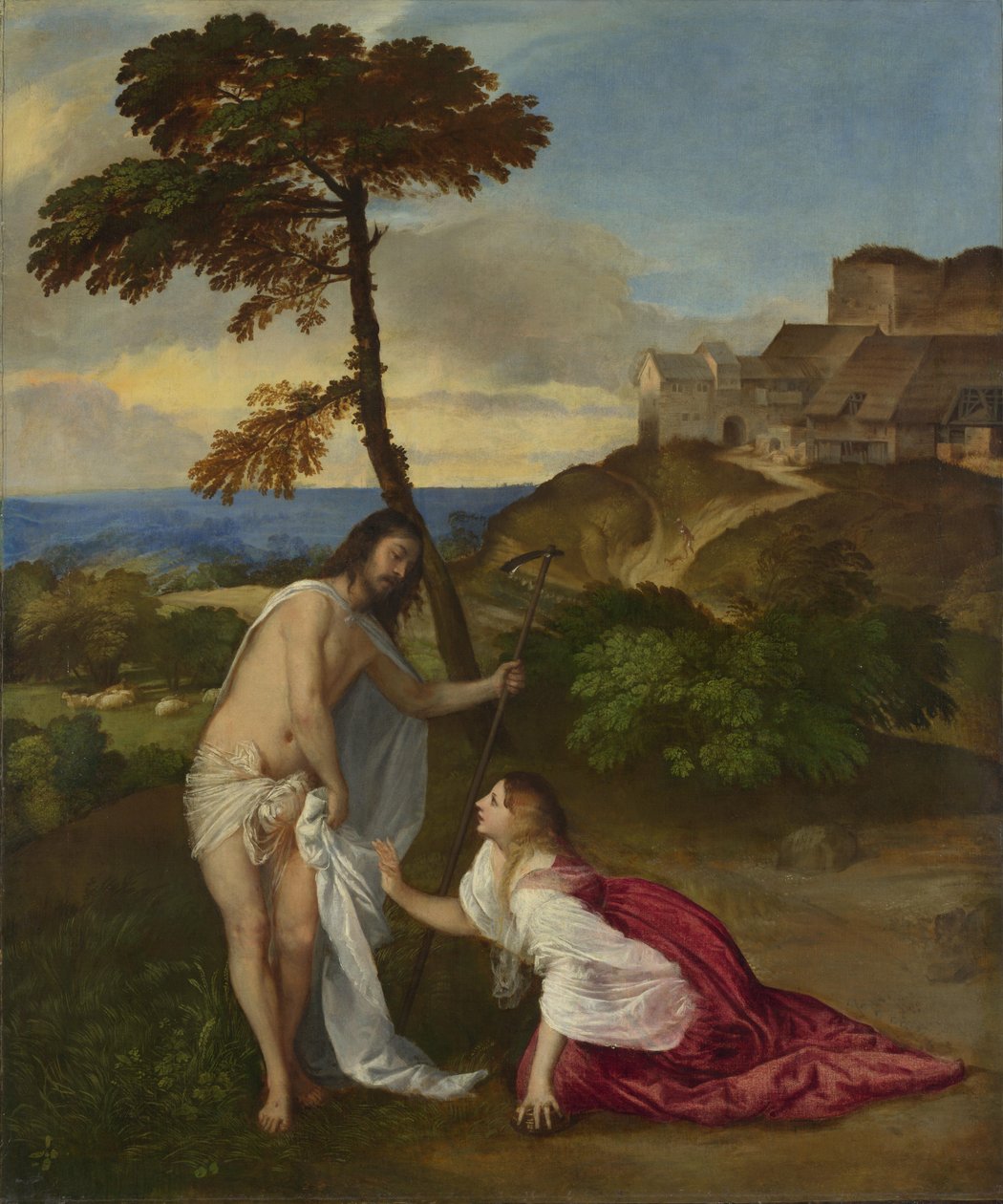 Noli me Tangere, ca. 1514 (olje på lerret) av Tiziano Vecelli