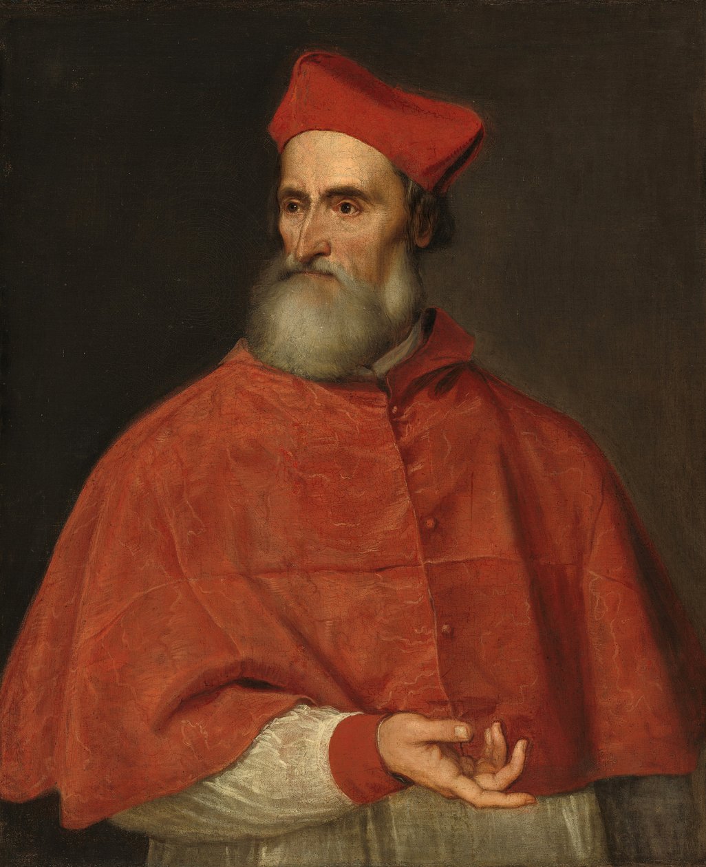Portrett av kardinal Pietro Bembo, ca. 1540 (olje på lerret) av Tiziano Vecelli