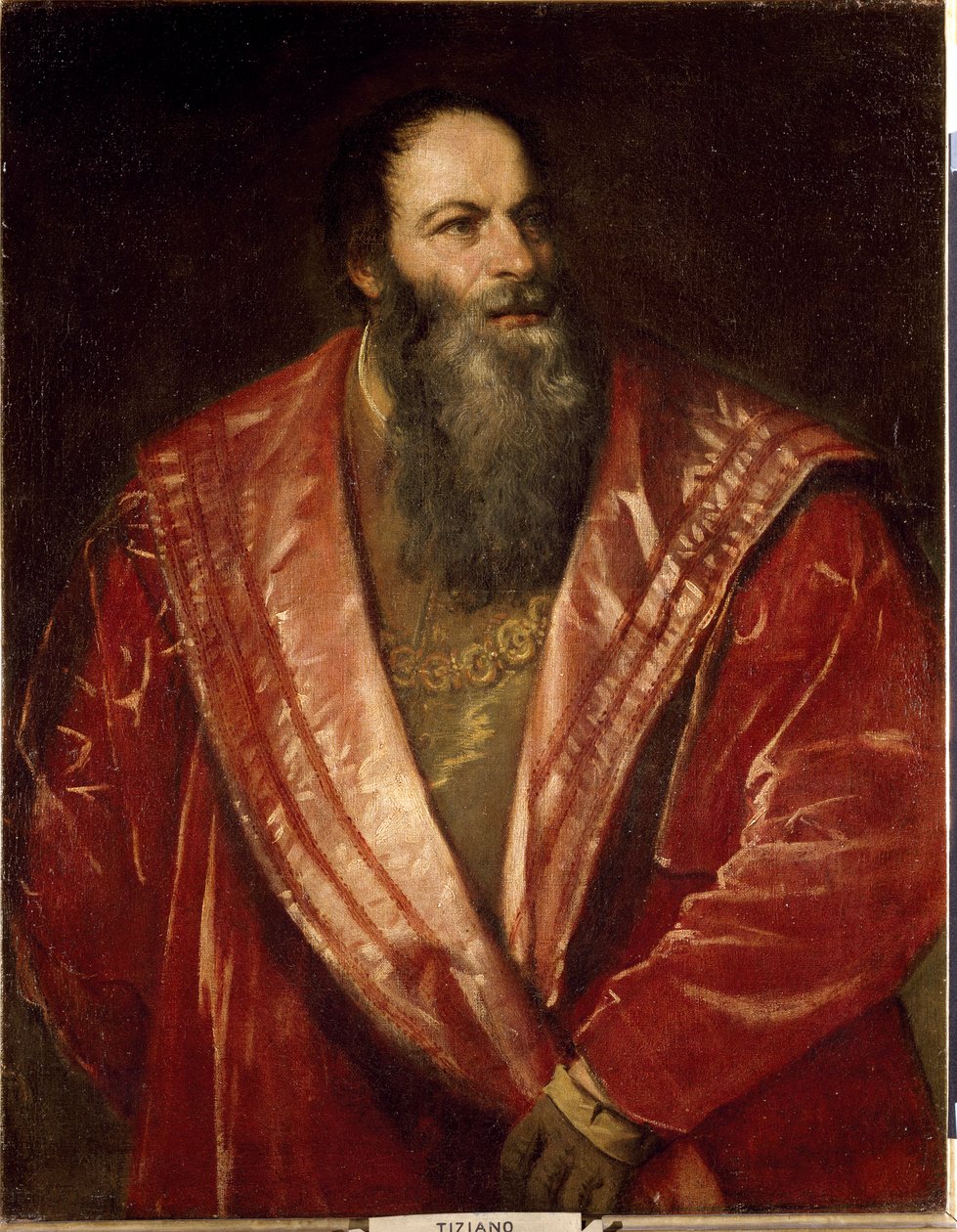 Portrett av Pietro Aretino (maleri av Tiziano Vecelli
