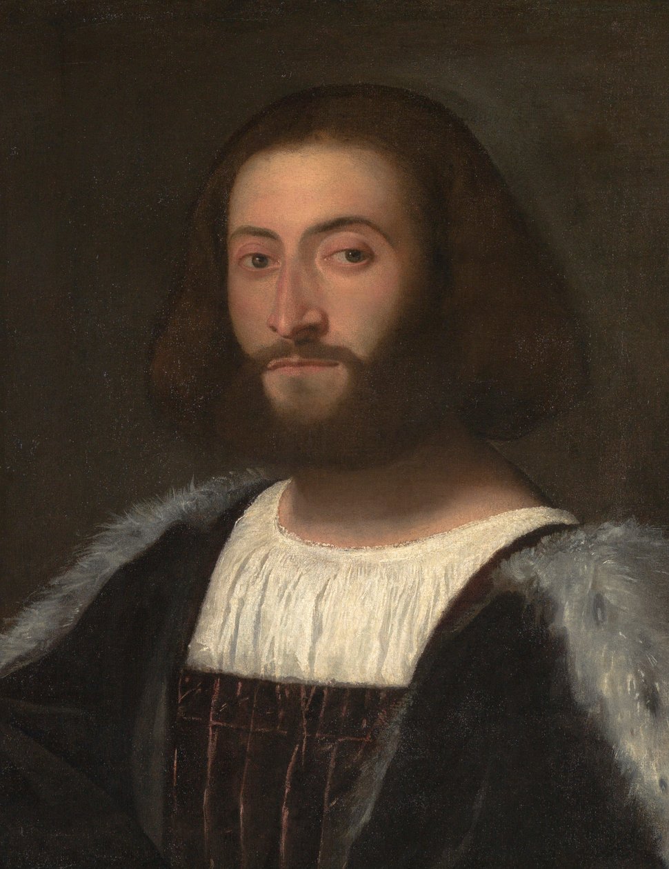 Portrett av en mann av Titian