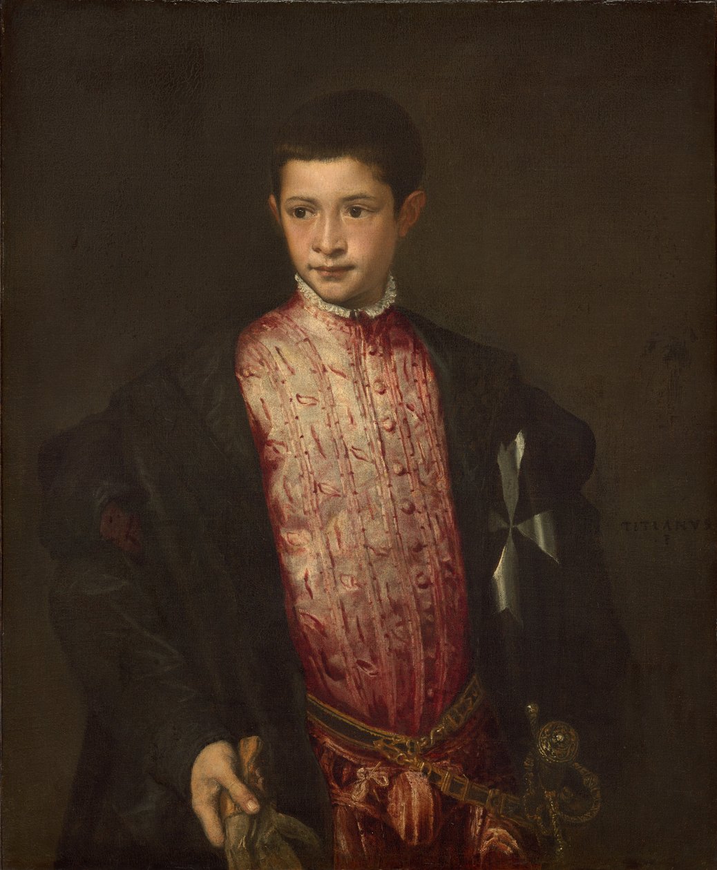 Ranuccio Farnese av Titian