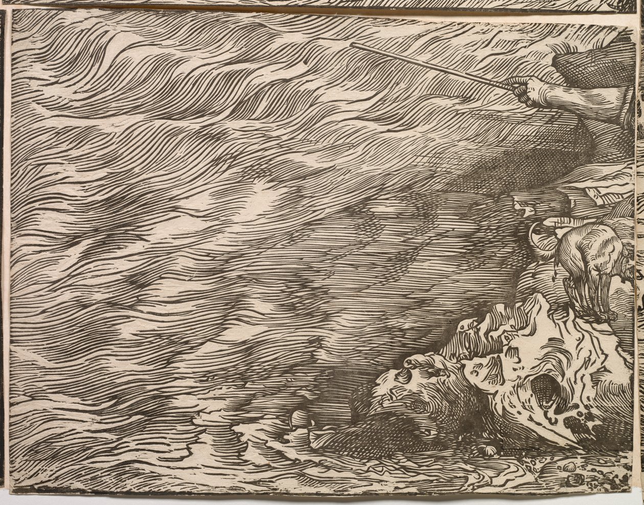Nedsenkningen av Faraos hær i Rødehavet av Titian
