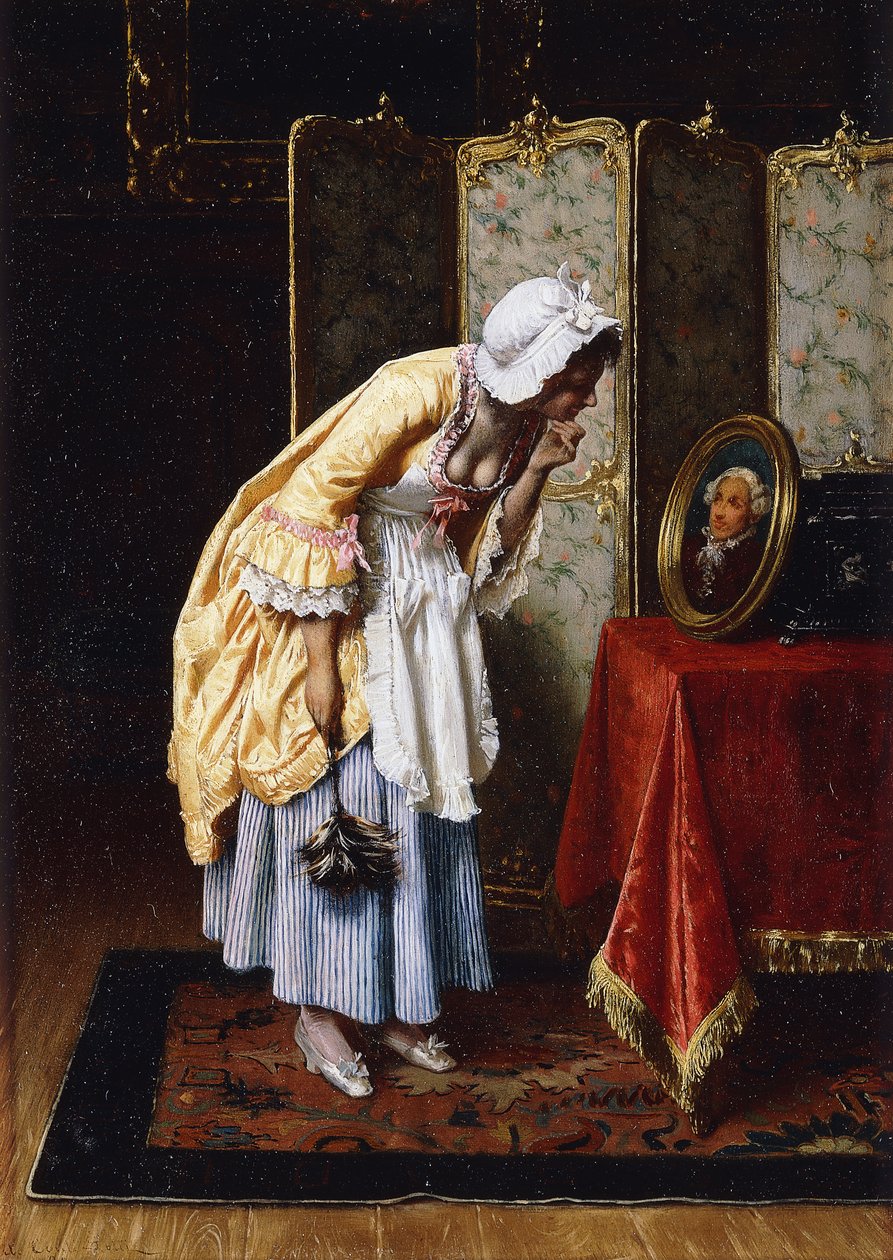 Den hemmelige beundrer, 1871 av Tito Conti