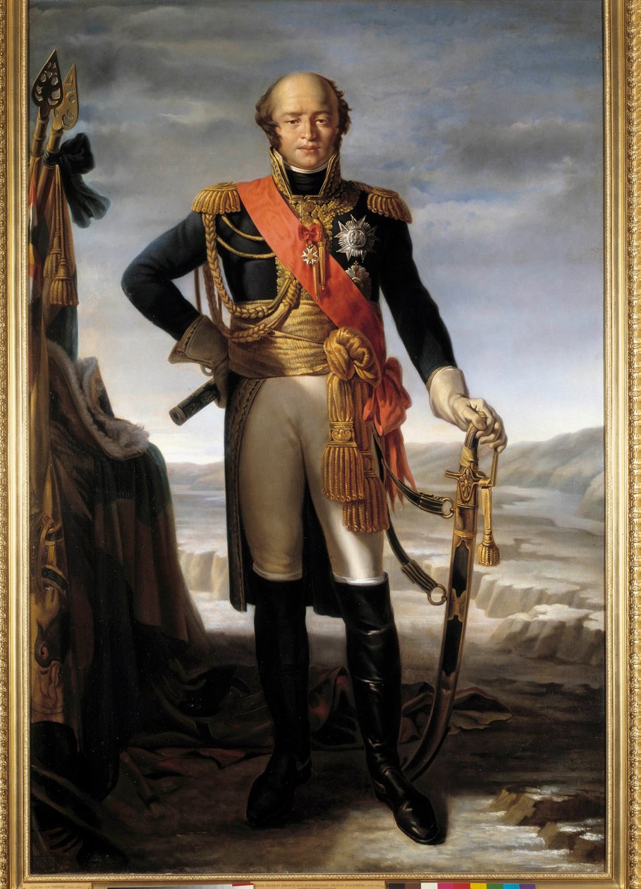 Portrett til fots av Louis Nicolas (Louis-Nicolas) d