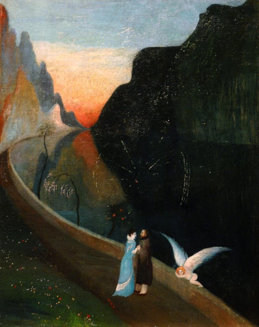 Rendezvous of Lovers av Tivadar Kosztka Csontvary
