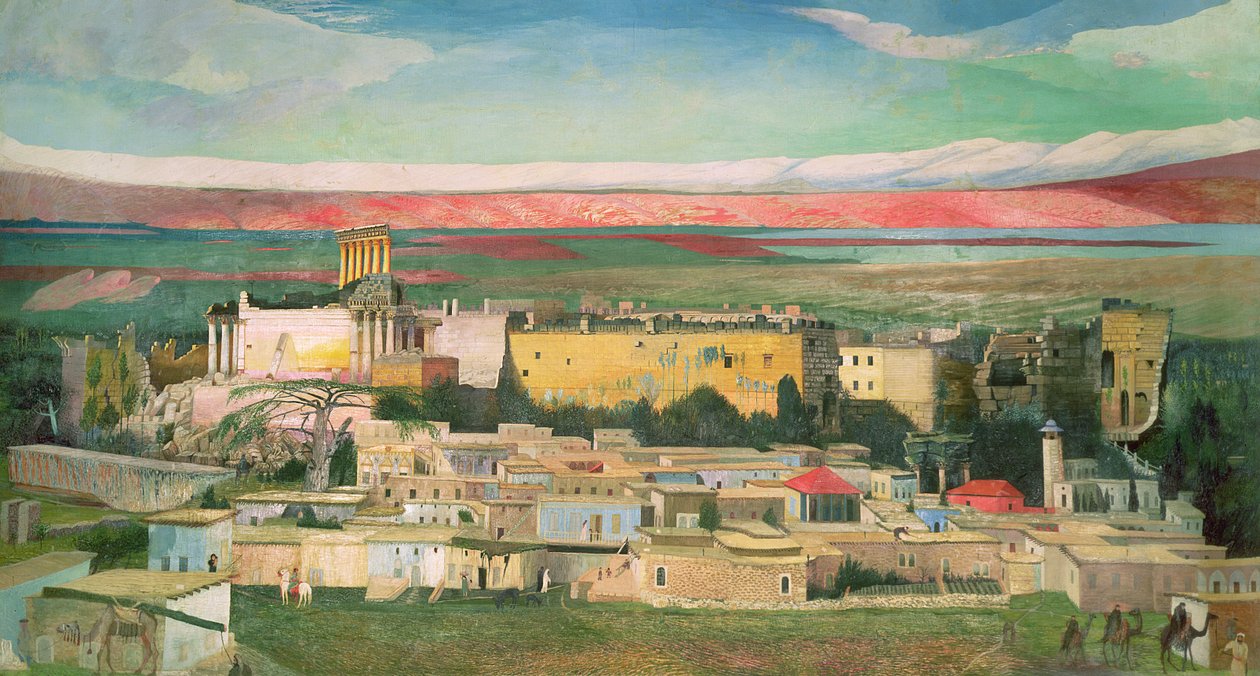 Baalbek, 1906 av Tivadar Kosztka Csontvary