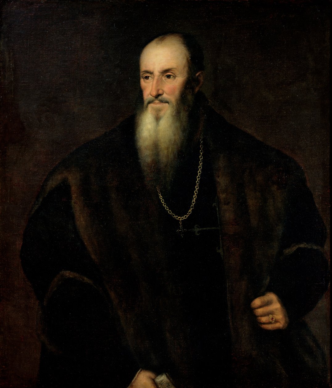 Portrett av Nicolas Perrenot de Granvelle, 1548 av Tiziano Vecelli