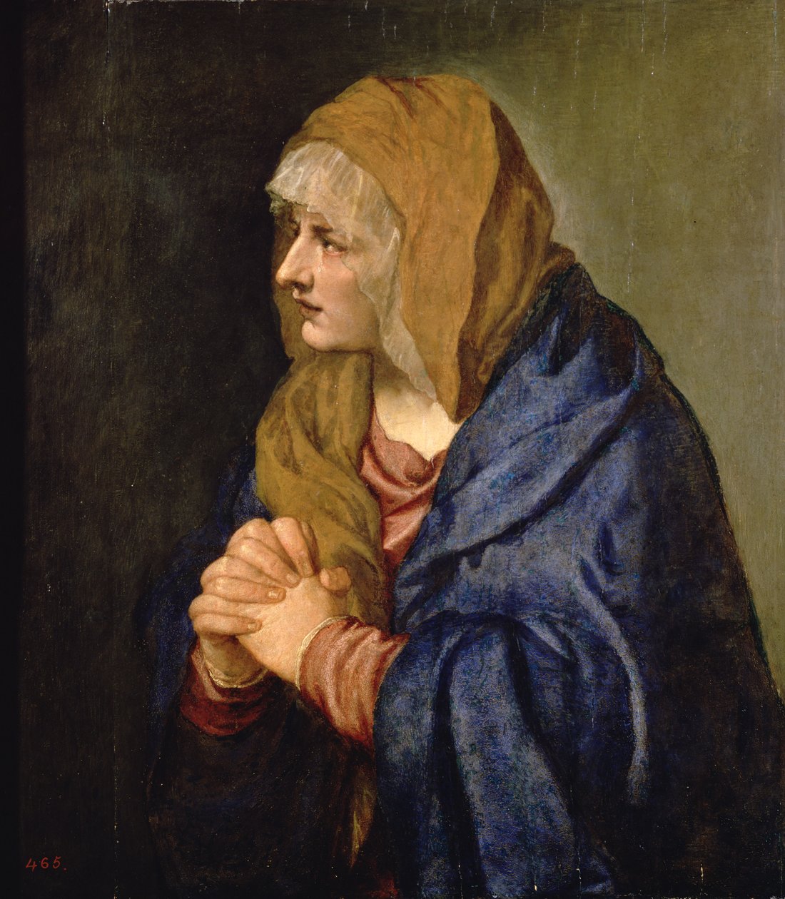 Madonnaen av sorger av Tiziano Vecelli