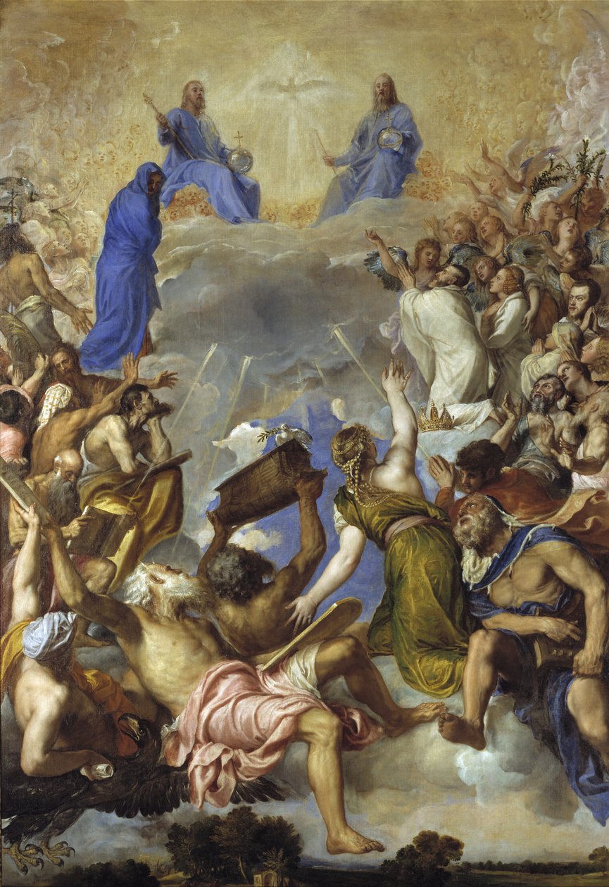 Gloria, 1551-1554 av Tiziano Vecelli