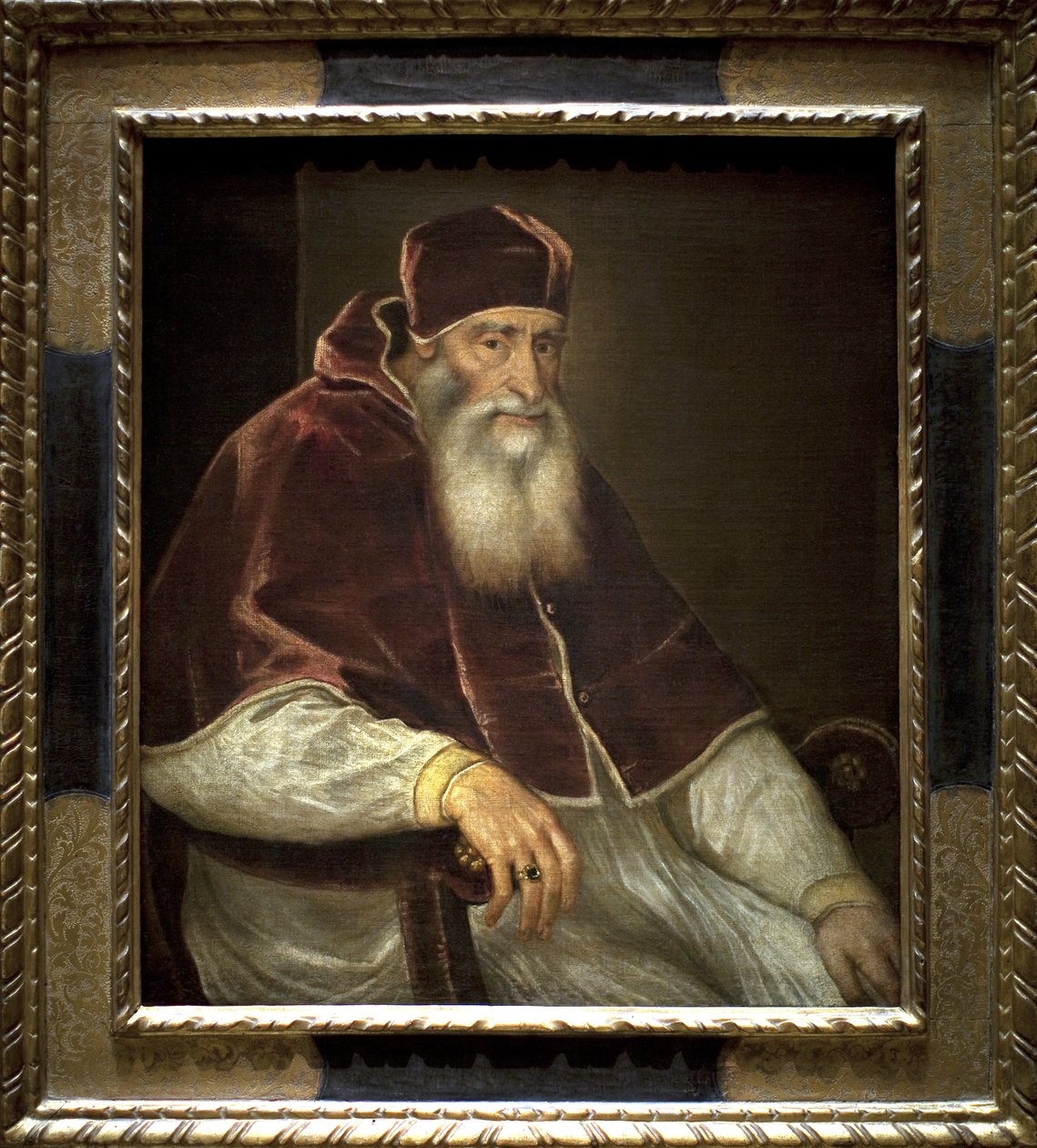 Pave Paul III (Alessandro Farnese av Tiziano Vecelli